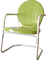 Heavy Duty Bellaire Metal Lawn Chairs