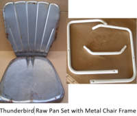 Image Thunderbird Raw Pans with Chair Frame