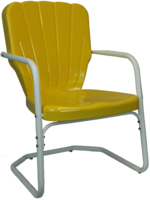 Heavy Duty Thunderbird Metal Lawn Chairs