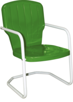 Image CLOSEOUT - Skylark Metal Lawn Chair
