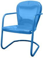 Riviera Metal Chair-Made/Assembled in USA